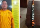 Ini Tampang Elvius Sembiring Kades di Langkat yang Bacok Warganya Ternyata Pakai Samurai