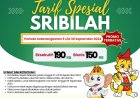 Dukung Pelaksanaan PON XXI, KAI Sumut Beri Harga Spesial Tiket KA Sribilah