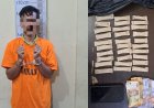 Warga Sei Bilah Edarkan Narkoba, Polisi Sita 30 Paket Ganja Kering