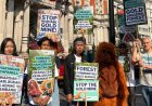 Gelar Protes di London, Walhi Tuntut Tanggung Jawab Kerusakan Habitat Orangutan Tapanuli