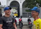 Wakapolda Sumut Olahraga Lari Pagi Sambil Cek Kesiapan Personel dan Sapa Masyarakat di Car Free Day