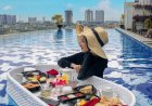 Nikmati Pemandangan Menakjubkan Kota Medan dari Kolam Renang Swiss-Belinn Gajah Mada