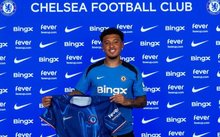 Jadon Sancho Resmi Berlabuh ke Chelsea dengan Status Pinjaman