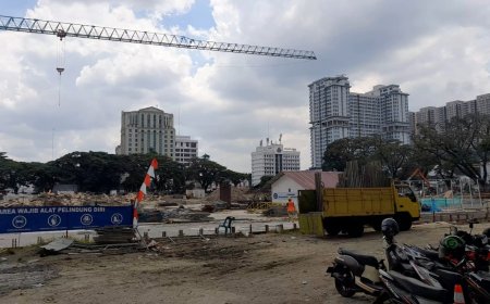 Jelang Deadline Revitalisasi Lapangan Merdeka Medan, Bagaimana Kini Progresnya?