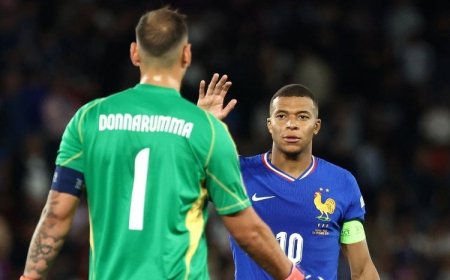 Perancis Kalah 1-3 Lawan Italia, Donnarumma Belum Kelar Pakai Sarung Tangan Usai Dijebol dalam 13 Detik