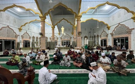Ulama Karismatik Aceh Wafat, Warga Alue Ie Mirah Kirim Doa untuk Almarhum Tu Sop