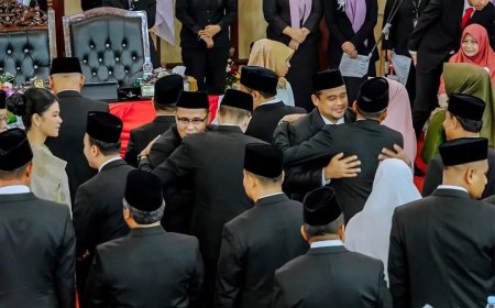 50 Anggota DPRD Medan Dilantik, Ini Pesan Bobby Nasution