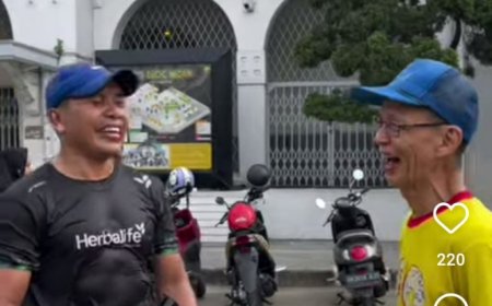 Wakapolda Sumut Olahraga Lari Pagi Sambil Cek Kesiapan Personel dan Sapa Masyarakat di Car Free Day