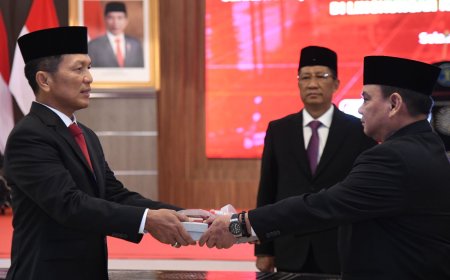 Irjen Pol Nico Afinta Resmi Dilantik Jadi Sekjen Kemenkumham