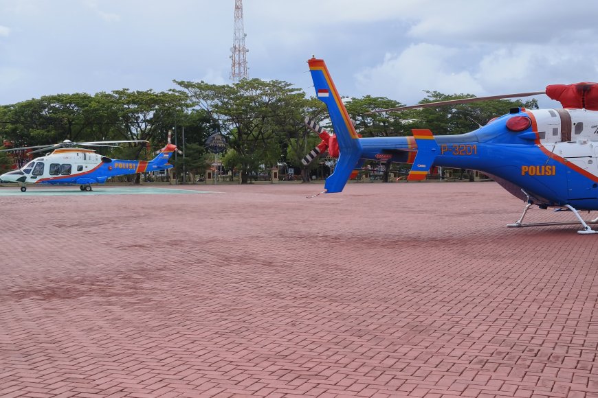 Polda Aceh Siagakan 2 Helikopter untuk Pengamanan PON