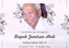 Kabar Duka, Politisi Senior PDIP Sumut Jumiran Abdi Meninggal Dunia