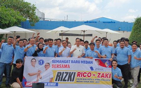 Rico-Zaki Punya Semangat Baru Menangkan Pilkada Medan