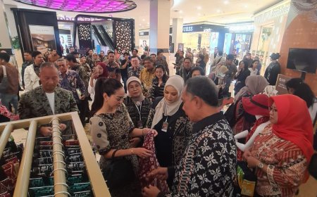 Soor Kita, Produk Unggulan Batik Karya WBP Lapas Cipinang Hadir di Mall Kokas Jakarta