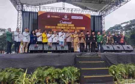 Deklarasi Damai, KPU Sumut Sampaikan Hal Berikut