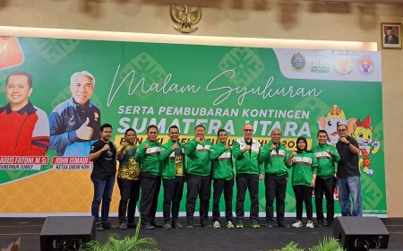 Pj Gubernur Agus Fatoni Puji Atlet Sumut, Telah Kembalikan Marwah Sumut di PON XXI