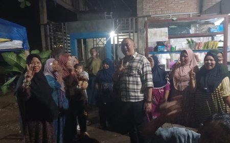 Warga Desa Tanotiris Akan Perjuangkan Harun Mustafa Menangi Pilkada Madina 2024