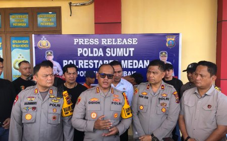 3 Kelompok Geng Motor Terlibat Kejahatan di Medan Diringkus Polisi