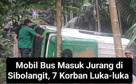 Bus Terjun Ke Jurang di Sibolangit, 7 Orang Alami Luka-luka