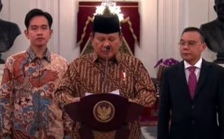 Susunan Lengkap Nama Wakil Menteri Kabinet Merah Putih Diumumkan Presiden Prabowo