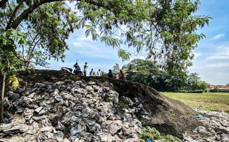 Warga Bandung Barat Mengeluh Flu dan Radang, Dampak Limbah Batu Bara