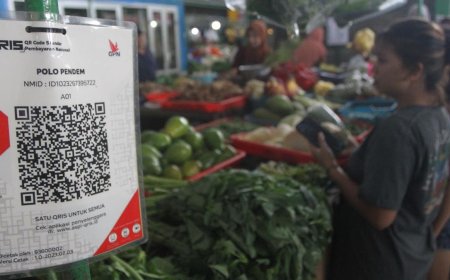 Pasar MMTC Kini Dukung Pembayaran QRIS, Memudahkan Transaksi Pembeli dan Penjual