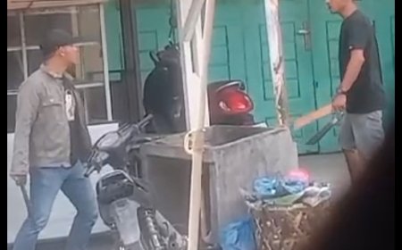 Abang Beradik di Langkat Bacok-Bacokan, Tak Ada yang Alami Luka Serius, Warga : Pakai Ilmu Kebal