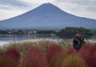 Saking Panasnya, Salju di Gunung Fuji Jepang Lenyap