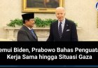 Temui Biden, Prabowo Bahas Penguatan Kerja Sama hingga Situasi Gaza