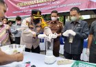 75,4 Kg Ganja dan 249,7 gram Dimusnahkan Kejari Madina