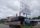 Jelang Pilkada Serentak, KPU Samosir Gelar Apel Pagi Untuk Pembersihan APK