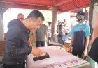 Membatik Bersama Warga Binaan, Wakil Menteri Imipas Tinjau Pembinaan di Lapas Cipinang