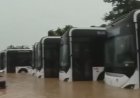 Puluhan Bus Listrik di Medan Terendam Banjir, Dishub: Tidak Terjadi Kerusakan