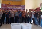 Monitoring Bareng Forkopimda Palas, Kapolres Pastikan Keamanan Penghitungan Suara di Tingkat PPK