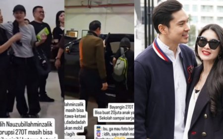 Heboh Video Sandra Dewi dan Harvey Moeis Tanpa Pakai Mobil dan Rompi Tahanan Usai Sidang