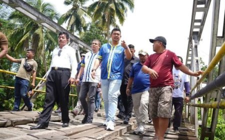 Warga Nias Barat Berharap Perbaikan Jembatan Idanoi Noyo (Istimewa)