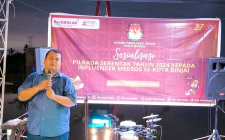 KPU Binjai Sudah Tentukan Debat Calon Wali Kota dan Wakil Wali Kota Sebanyak 2 Kali, Ini Jadwalnya