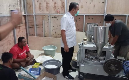 Gerebek Pabrik Pembuatan Pil Koplok, Polisi Sita 1 Mesin Produksi dan Amankan 3 Pelaku