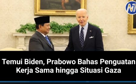 Temui Biden, Prabowo Bahas Penguatan Kerja Sama hingga Situasi Gaza