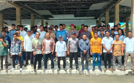 Polres Palas Hadiri PAM TPS dan Satlinmas Pilkada 2024 se-Kecamatan Barumun