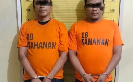 2 Residivis Narkoba Kembali Ditangkap, 15 Pekat Sabu Disita Sebagai Barang Bukti