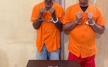 Resahkan Warga, Dua Pengedar Sabu Diringkus Polres Langkat