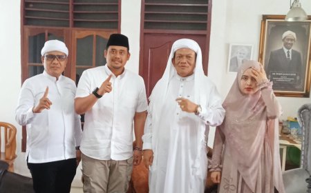 Guru Besar TNAJ Perintahkan Murid dan Jemaah se Sumut Pilih Bobby Nasution-Surya