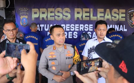 Geng Motor Serang Rumah Warga di Asahan, 6 Orang Ditangkap