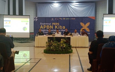 Pendapatan APBN Sumut Sampai Oktober 2024 Tercatat 70,61 Persen