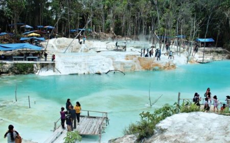 Pesona Kawah Putih Tinggi Raja, Disebut Kawah Menakjubkan di Sumut