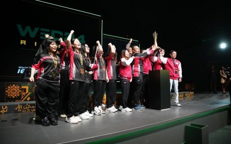 Indonesia Sabet Juara Umum Kejuaraan Dunia Esports di Riyadh