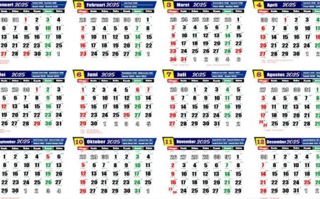 Kalender Terbaru 2025: Hore! Ramadan Sekolah Libur 1 Bulan dan Jadwal Libur Nasional dan Cuti Bersama Sebanyak 27 Hari