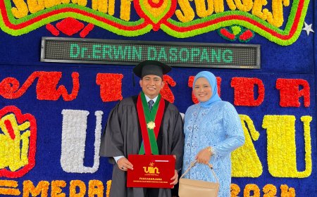 Resmi Menyandang Gelar Doktor, H. Erwin Dasopang Sukses Lahirkan Program Pendidikan Madrasah