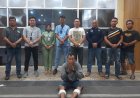 Polsek Medan Baru Tembak Pelaku Pencurian Sepeda Motor Parkiran Plaza Medan Fair