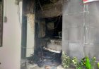Kantor Pengaduan Bencana Dinas Sosial Sumut Terbakar